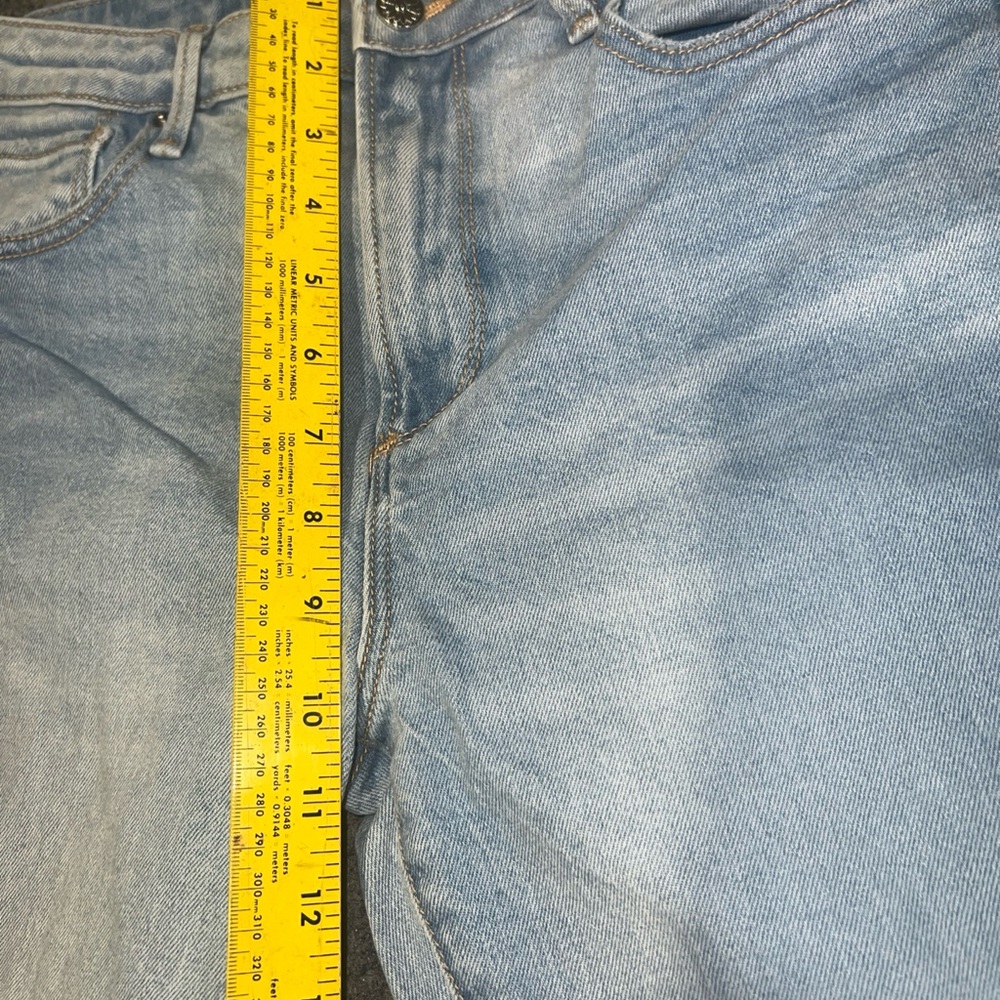 Driftwood Women's Jeans Gizelle embroidered side panels 28 waist 5-pocket - Picture 6 of 9
